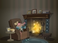 fireplace